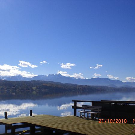 Haus Angelika - Ferienwohnung Woerthersee Portschach am Woerthersee Ngoại thất bức ảnh