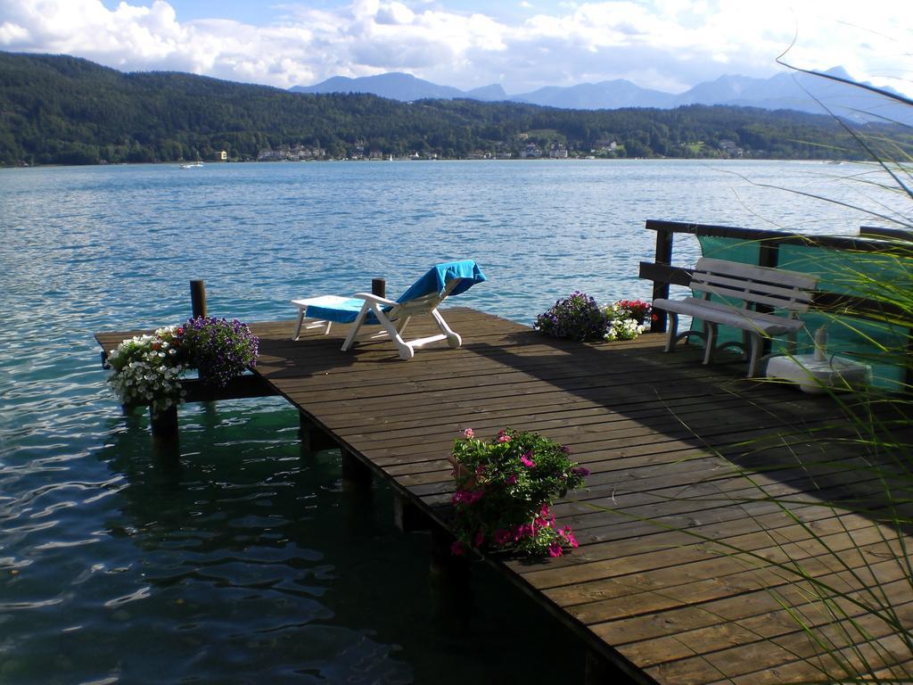 Haus Angelika - Ferienwohnung Woerthersee Portschach am Woerthersee Ngoại thất bức ảnh