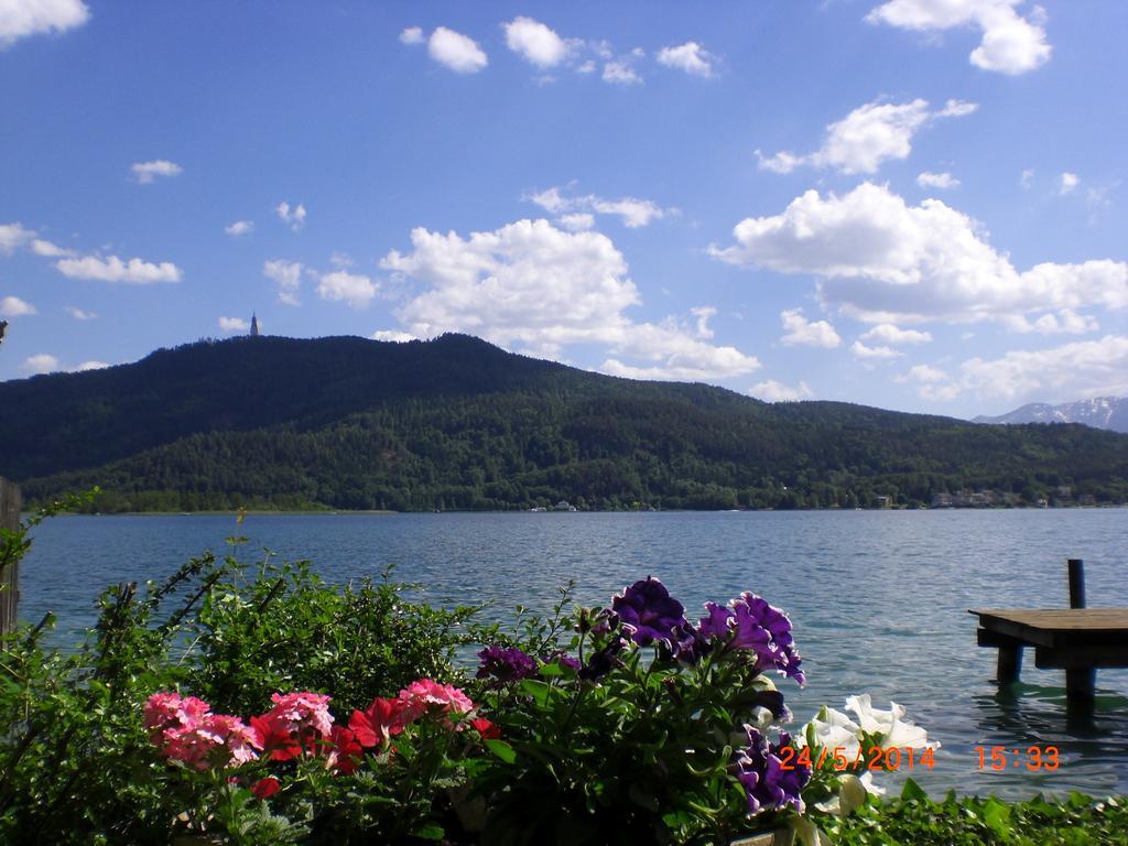 Haus Angelika - Ferienwohnung Woerthersee Portschach am Woerthersee Ngoại thất bức ảnh