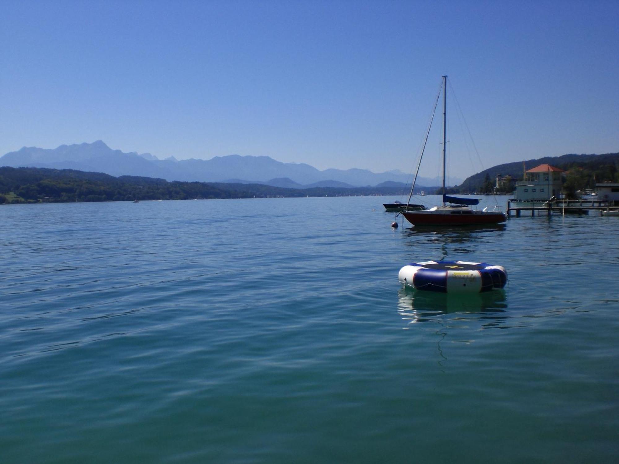 Haus Angelika - Ferienwohnung Woerthersee Portschach am Woerthersee Ngoại thất bức ảnh